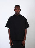 BLACK RAGLAN TEE