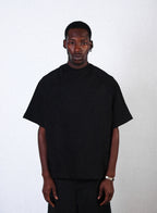 BLACK RAGLAN TEE