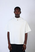 WHITE RAGLAN TEE
