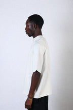 WHITE RAGLAN TEE