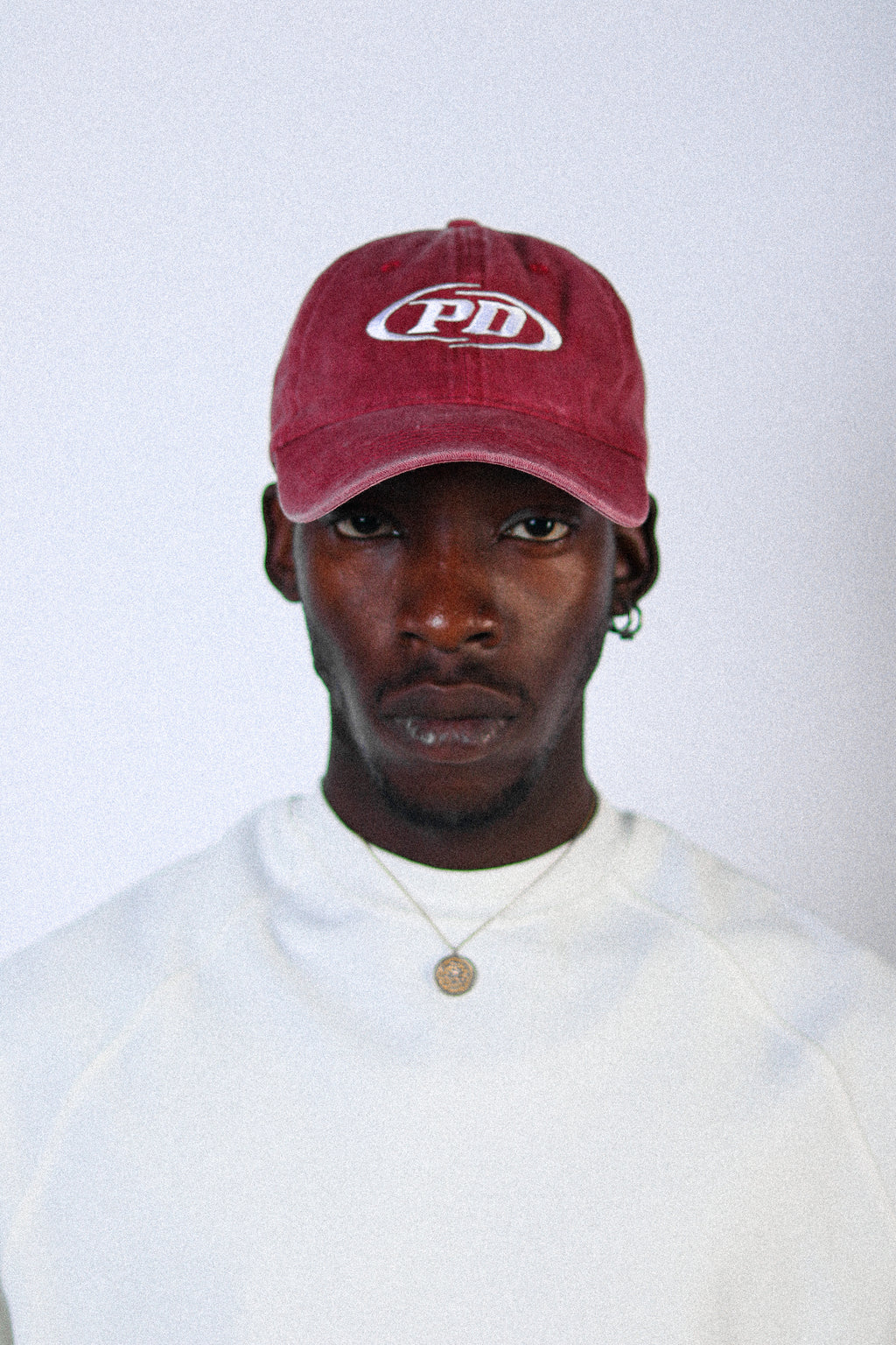 WASHED BURGUNDY CAP