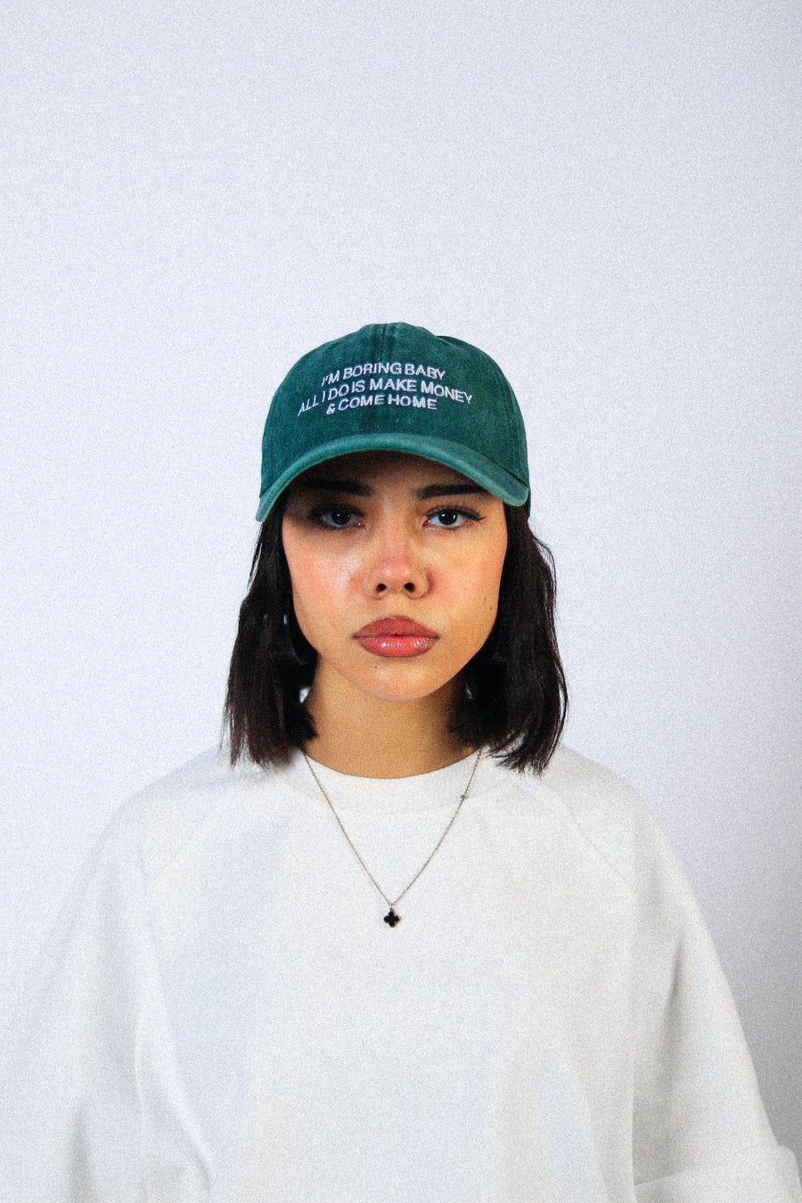 WASHED GREEN CAP